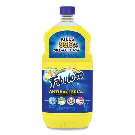 FABULOSO Cleaners & Detergents, 48 oz Sparkling Citrus US07171A